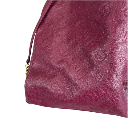 Louis-Vuitton Artsy MM Empreinte Burgundy GHW