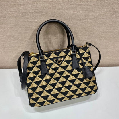 Prada Small symbole Jacquard fabric Bag