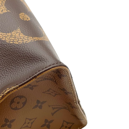 Louis-Vuitton Reverse Monogram Giant ONTHEGO GM Brown GHW