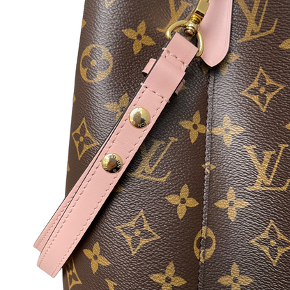 Louis-Vuitton Monogram NeoNoe MM Pink Interior GHW