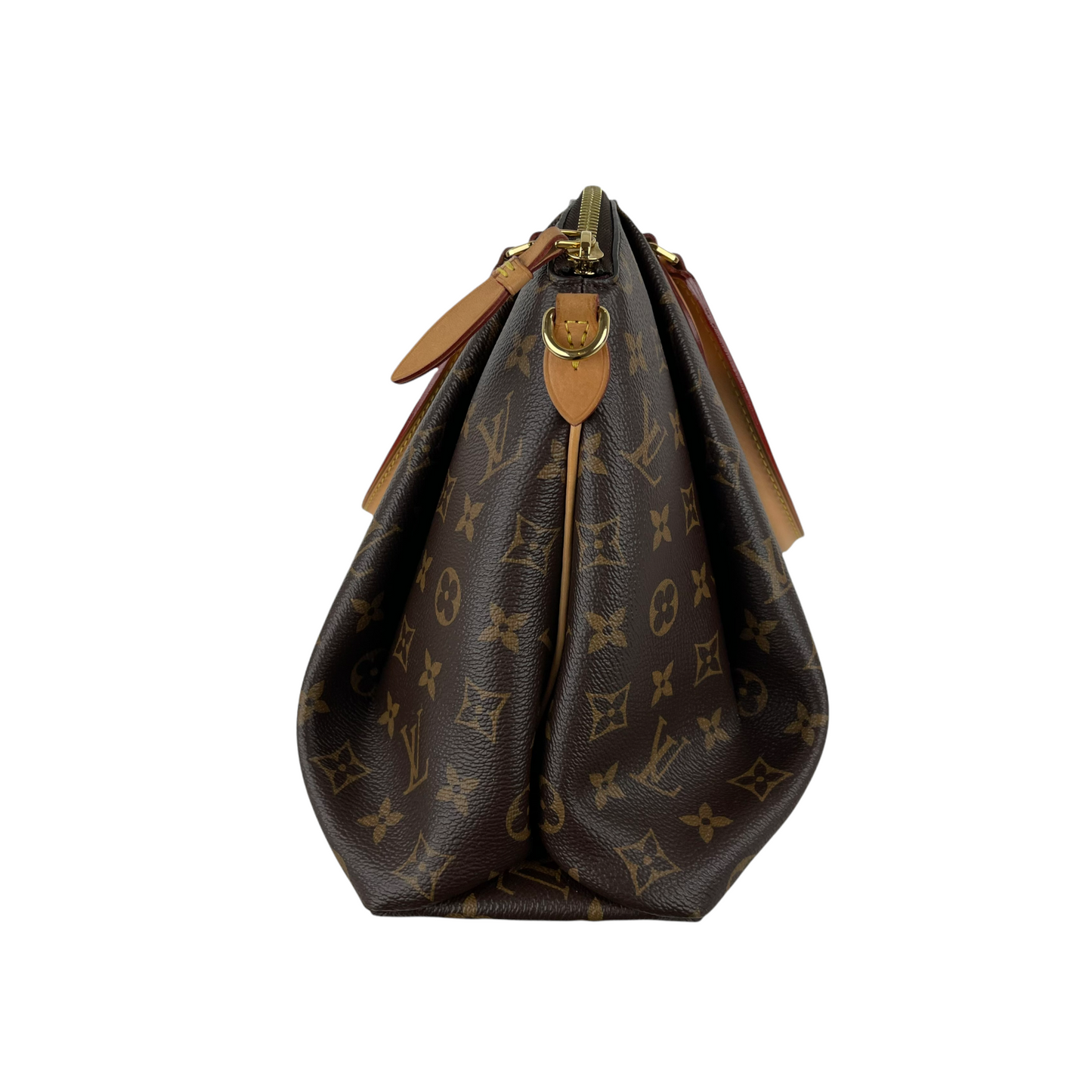 Louis-Vuitton Monogram Rivoli MM Canvas Brown GHW