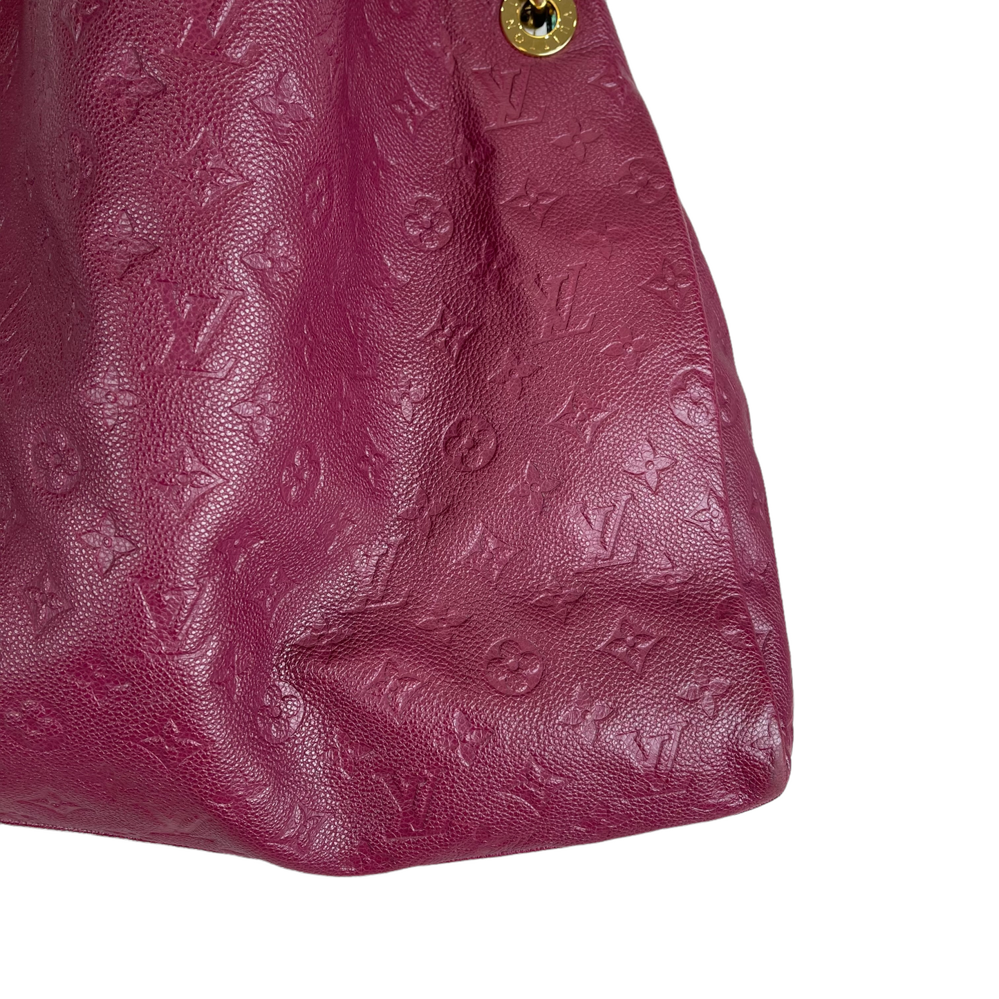 Louis-Vuitton Artsy MM Empreinte Burgundy GHW