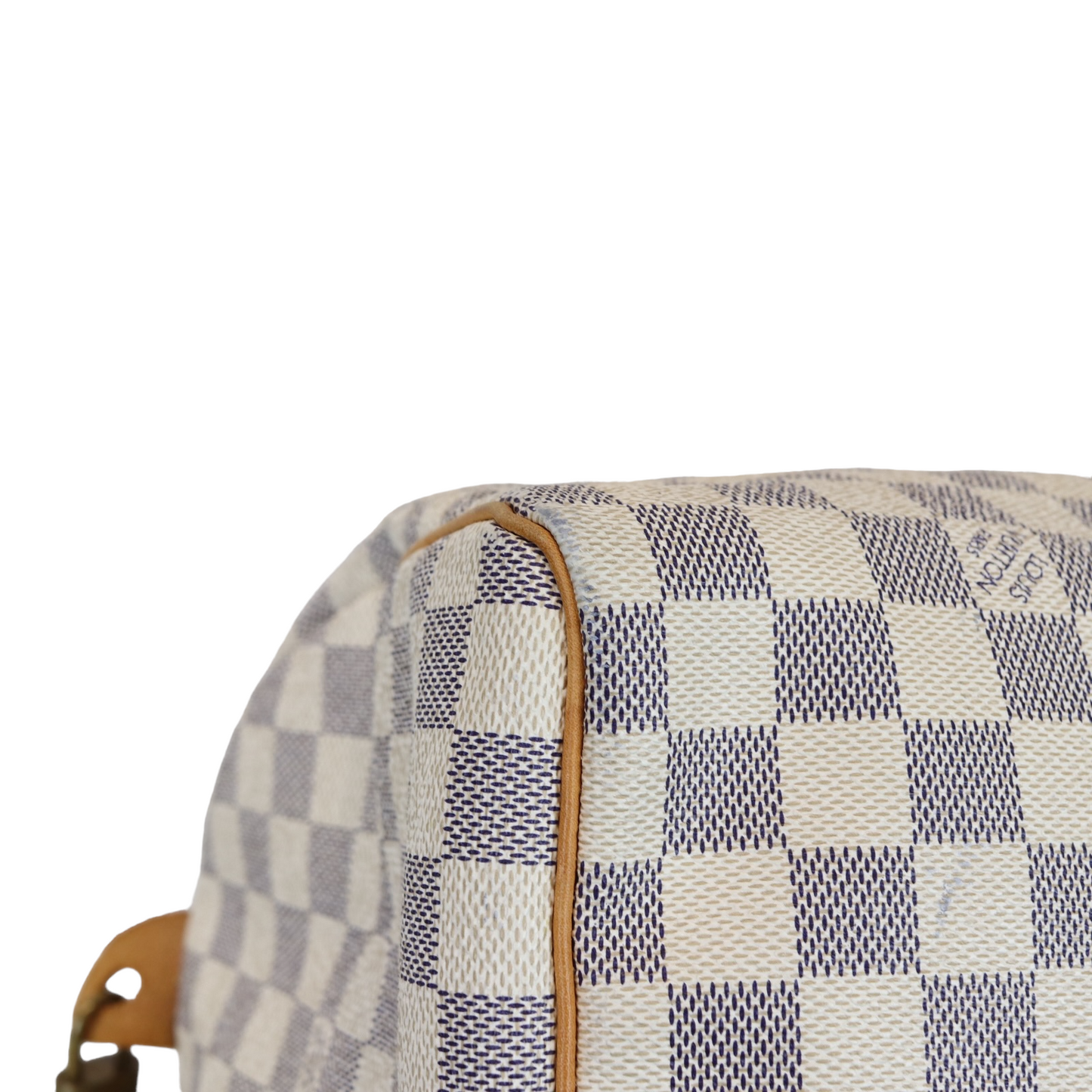 Louis-Vuitton Speedy 30 Damier Azur Canvas GHW