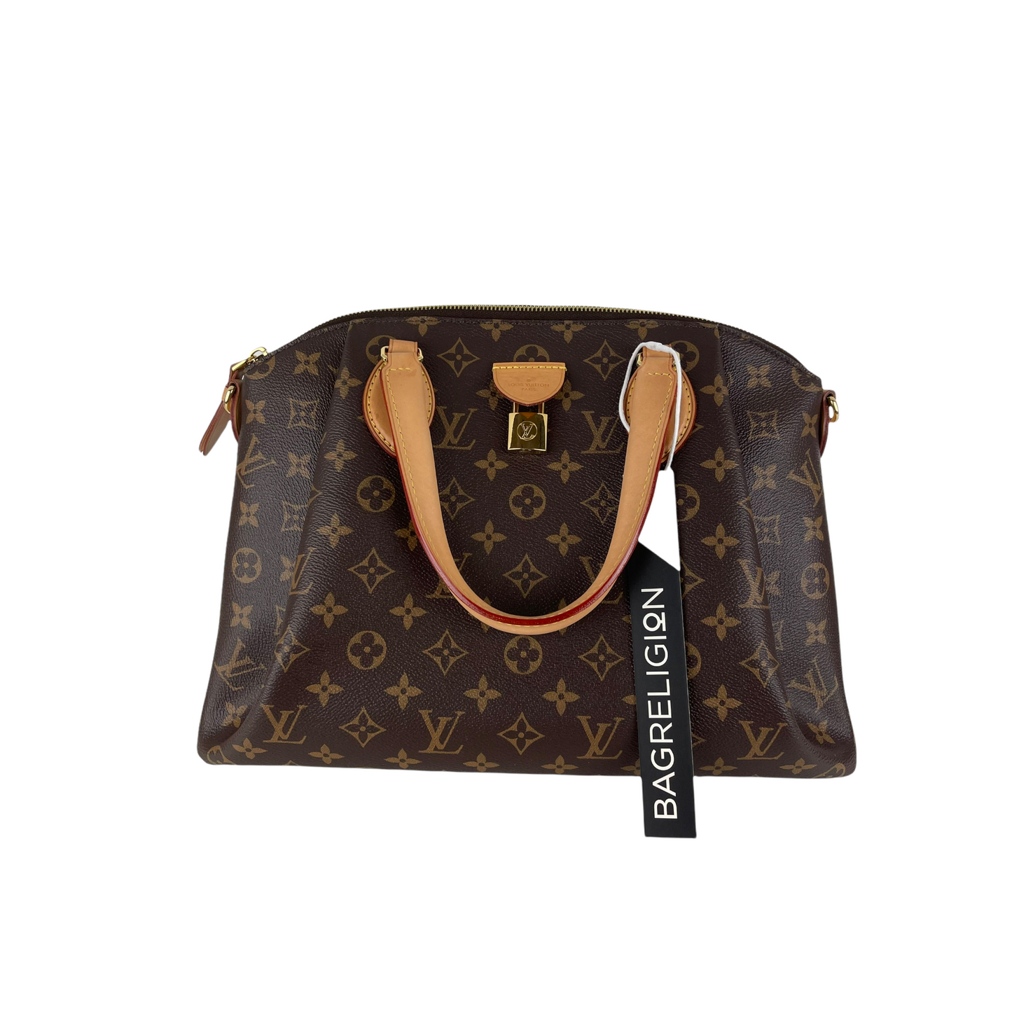 Louis-Vuitton Monogram Rivoli MM Canvas Brown GHW