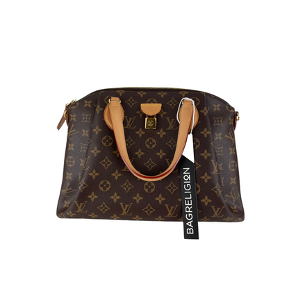 Louis-Vuitton Monogram Rivoli MM Canvas Brown GHW