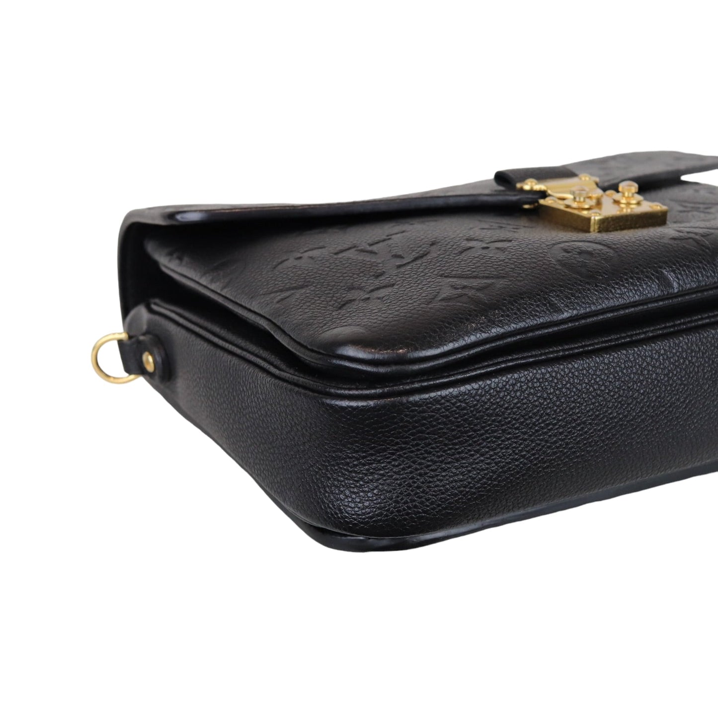 Louis-Vuitton Monogram Empreinte Pochette Metis Black GHW