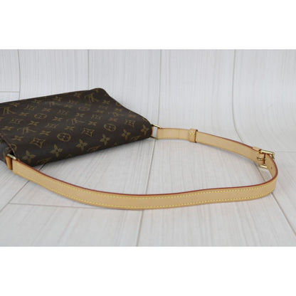 Rank A｜ LV Monogram Musette Tango Shoulder Bag｜031203