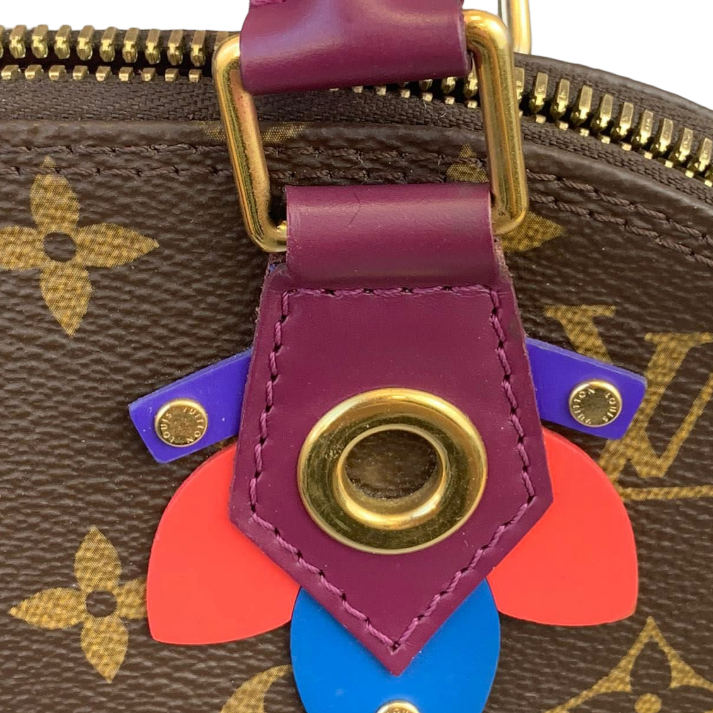 Louis-Vuitton Alma BB Totem Monogram GHW