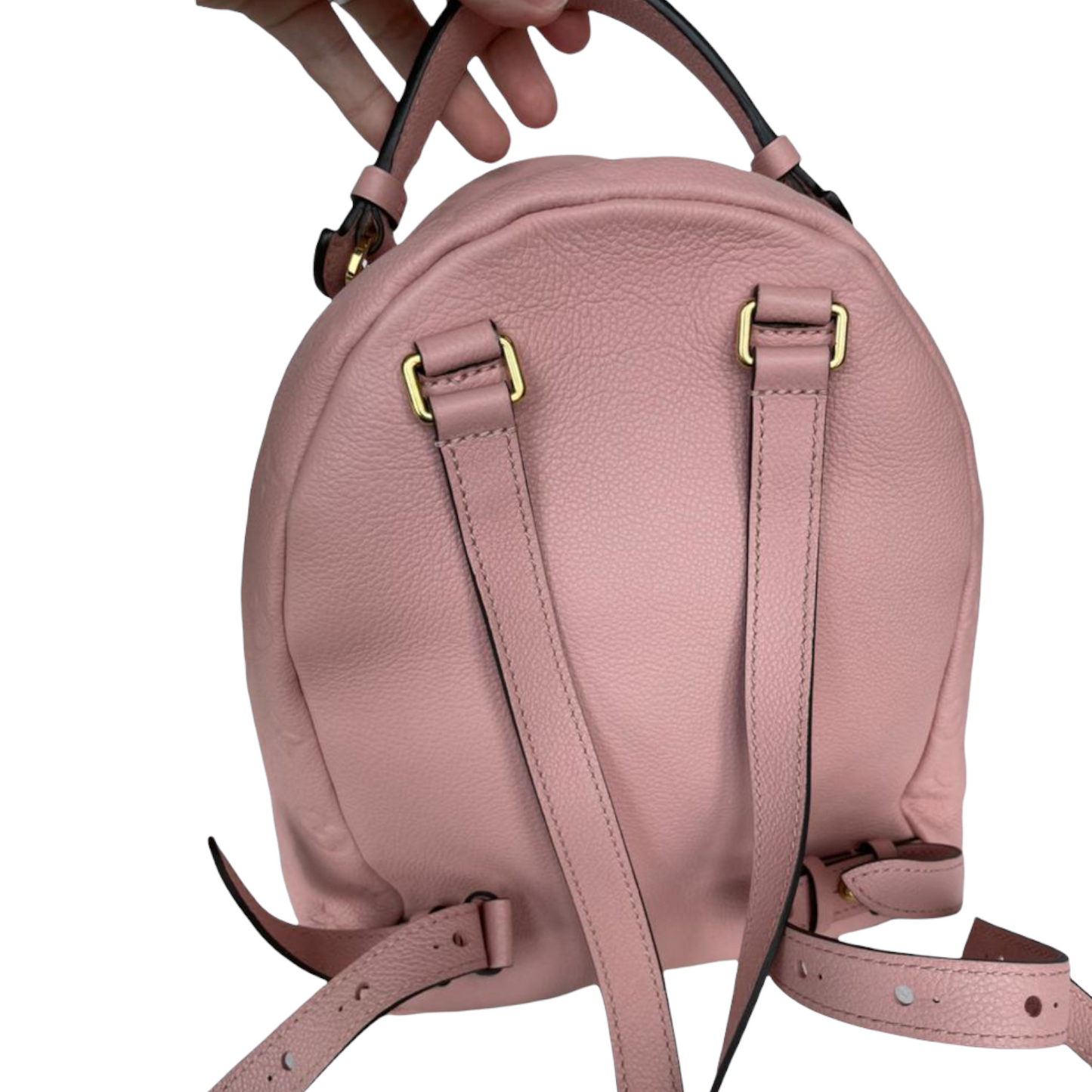 Louis-Vuitton Monogram Empreinte Sorbonne Backpack Pink