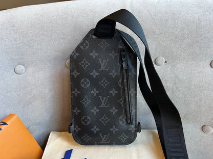 Louis Vuitton Saumur Sling Bag Monogram Eclipse (RRP £1510)