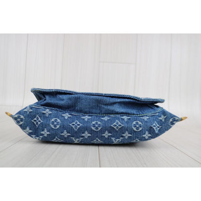 Rank A ｜ LV Monogram Denim ToteBag｜  030701