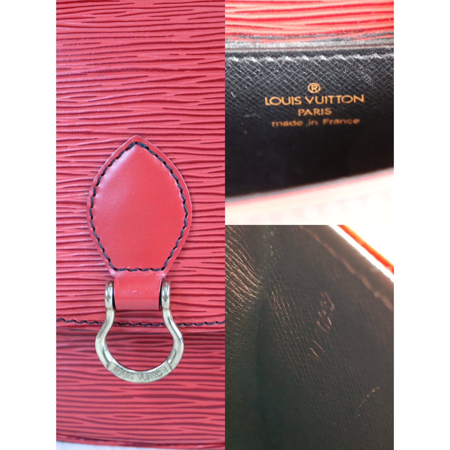 Rank A ｜ LV Epi Saint Cloud PM Shoulder Bag ｜082305