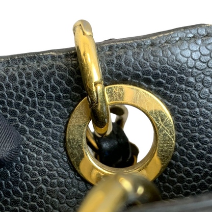 PST Tote Caviar Black GHW