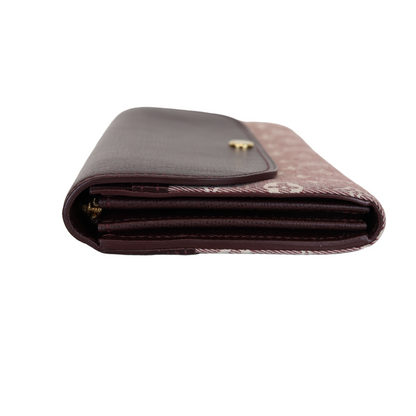Louis-Vuitton Mini lin long Wallet
