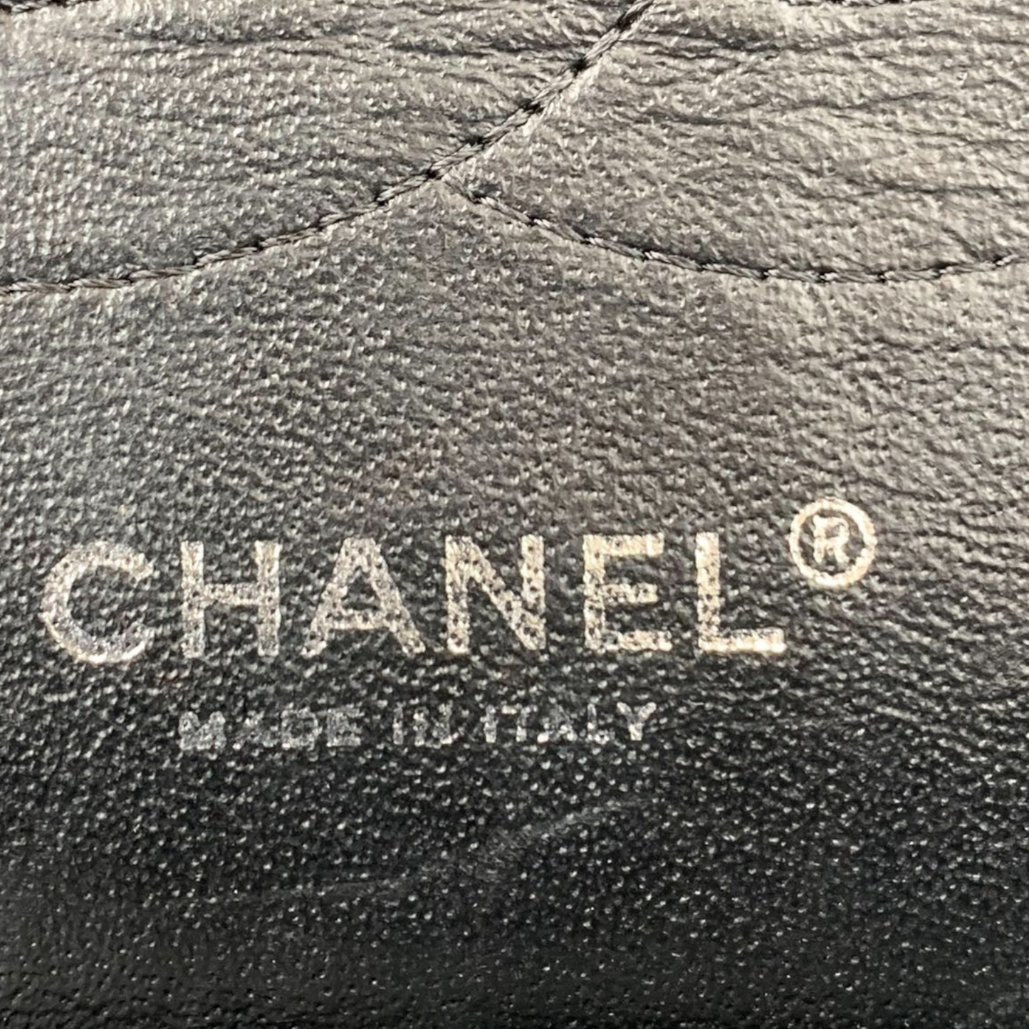 Jumbo Double Flap Patent Black SHW