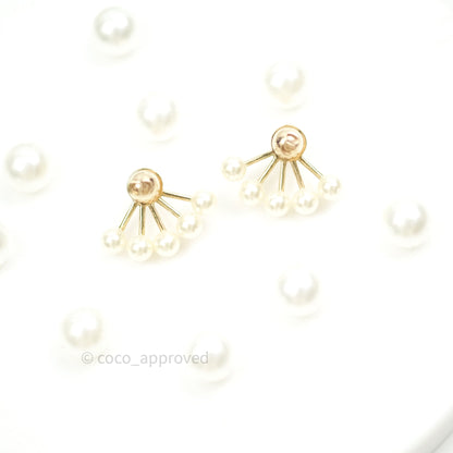 Christian Dior Pearl La Peite Tribale Earrings