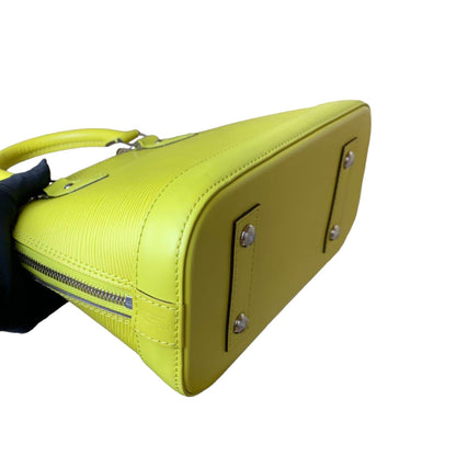 Louis-Vuitton Alma BB Epi Yellow SHW