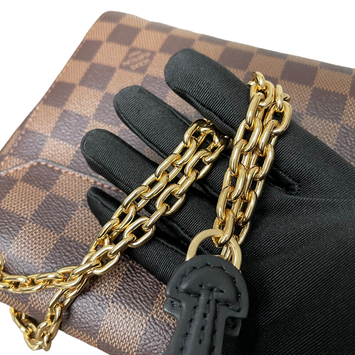 Louis-Vuitton Vavin PM Damier Ebene Black GHW