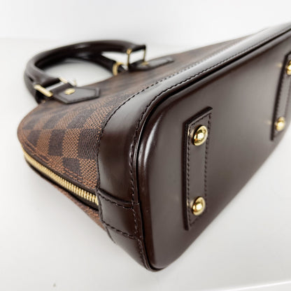 Louis-Vuitton Alma BB Damier Brown GHW