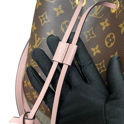 Louis-Vuitton Monogram NeoNoe MM Pink Interior GHW