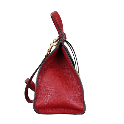 Gucci GG Marmont Two Way Top Handle Red GHW