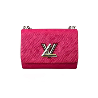 Louis-Vuitton Twist Lock Epi Leather MM Pink GHW