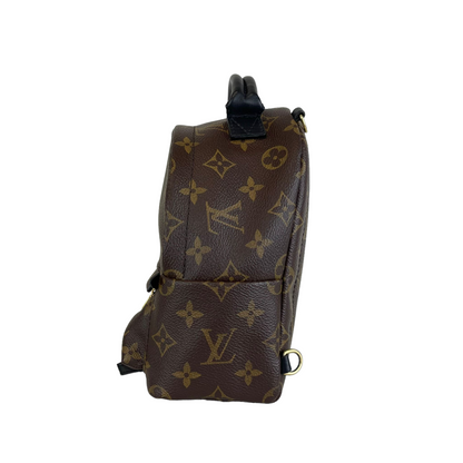 Louis-Vuitton Mini Palm Springs Monogram GHW