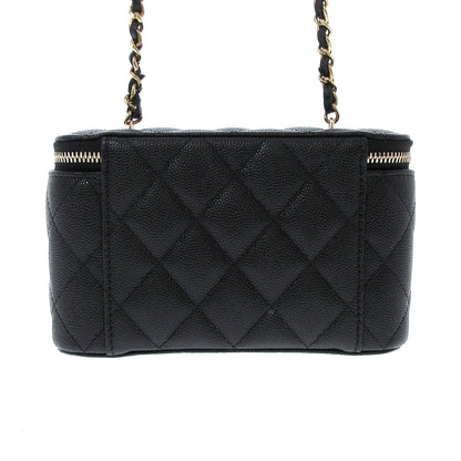 Chanel black Vanity Case