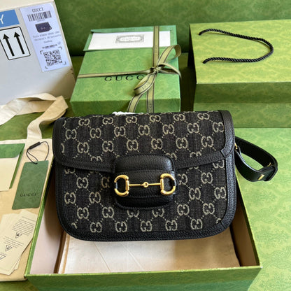 Gucci Horsebit 1955 Small Shoulder Bag