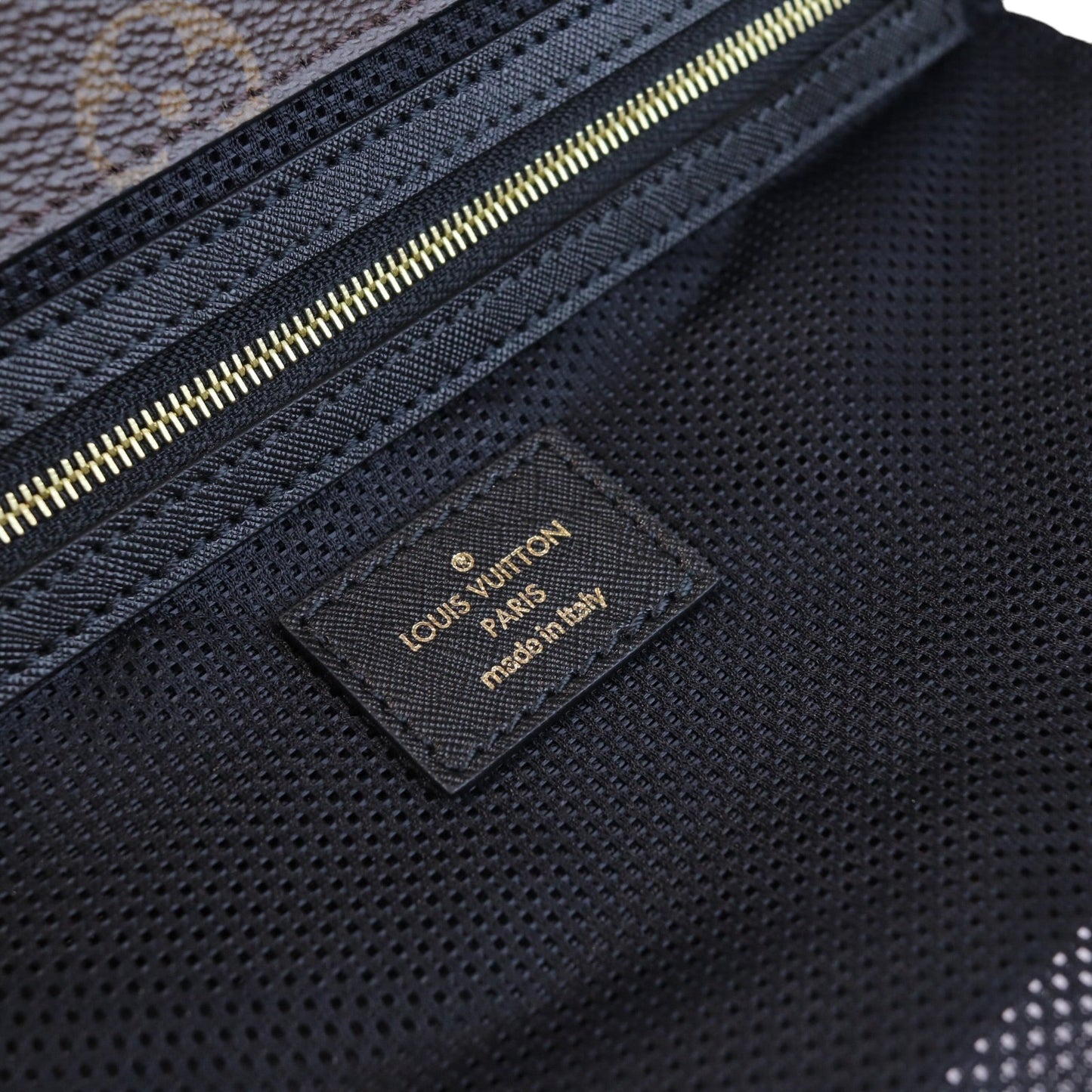 Louis-Vuitton Monogram Tressage MM GHW