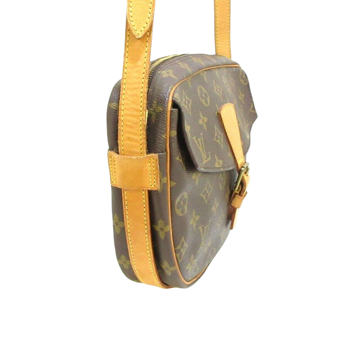 Louis-Vuitton Monogram Jeune Fille Coated Canvas Brown GHW