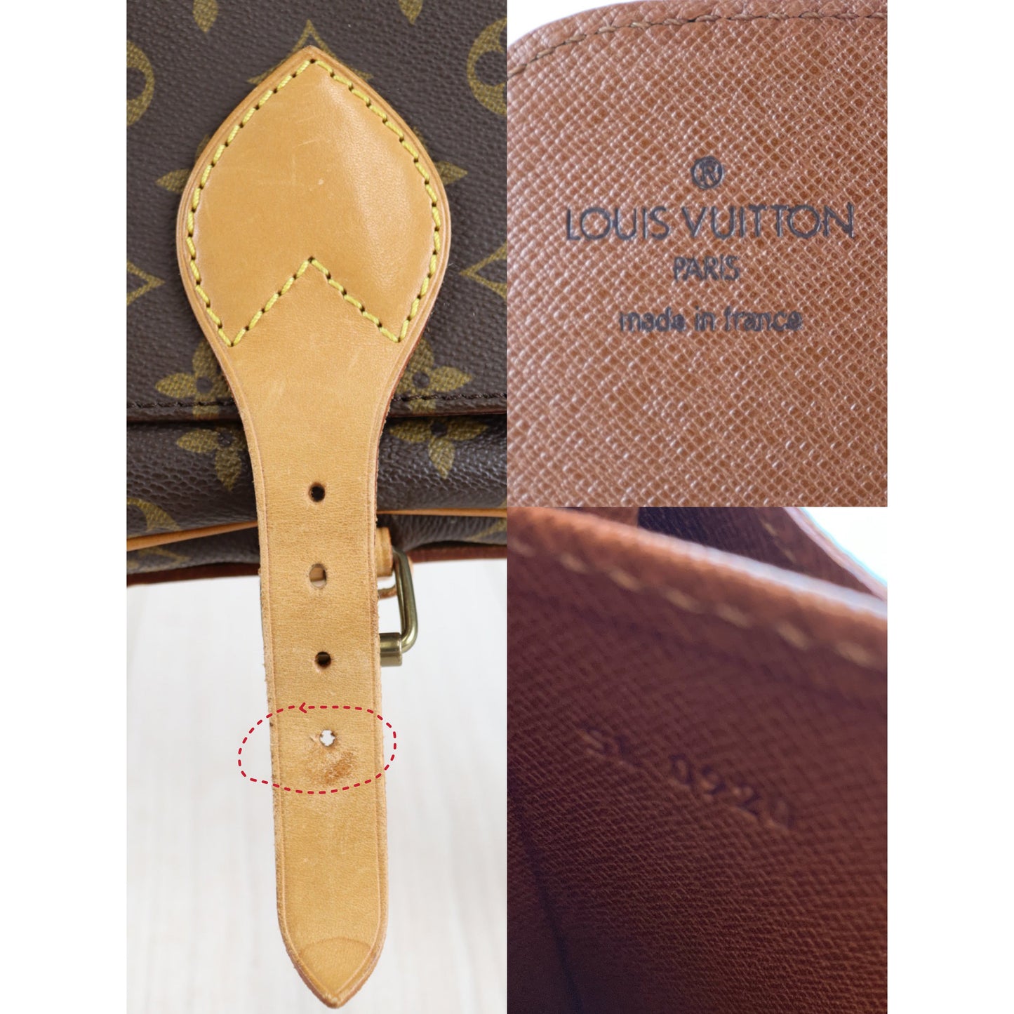 Rank AB｜ LV Vintage Monogram Cult Ciel Shouldbag ｜080905