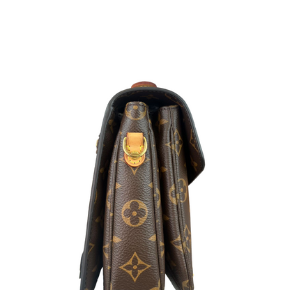 Louis-Vuitton Monogram Pochette Métis Brown GHW