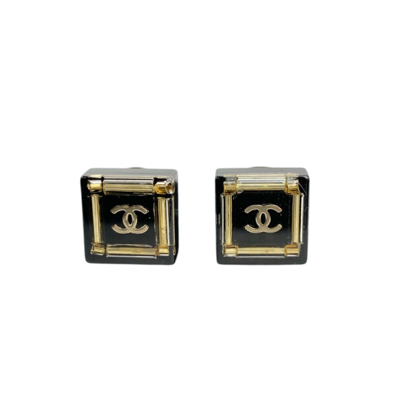 Square Acrylic Earrings GHW