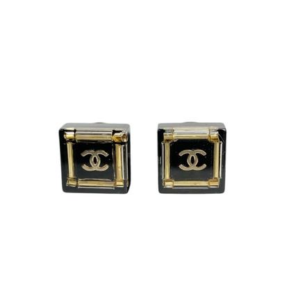 Square Acrylic Earrings GHW