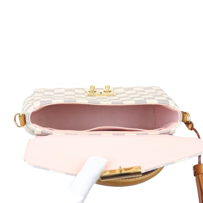 Louis-Vuitton Croisette Damier Azure GHW