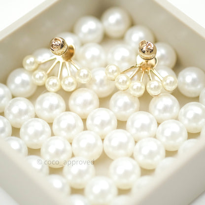 Christian Dior Pearl La Peite Tribale Earrings