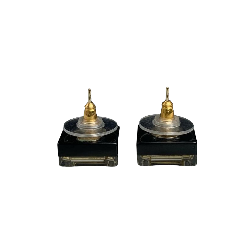 Square Acrylic Earrings GHW