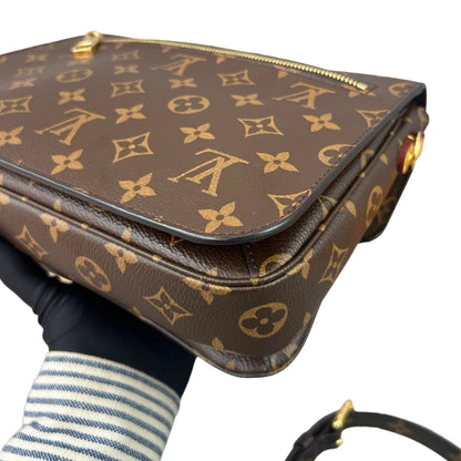 Louis-Vuitton Monogram Pochette Métis GHW