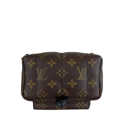Louis-Vuitton Mini Palm Springs Monogram GHW