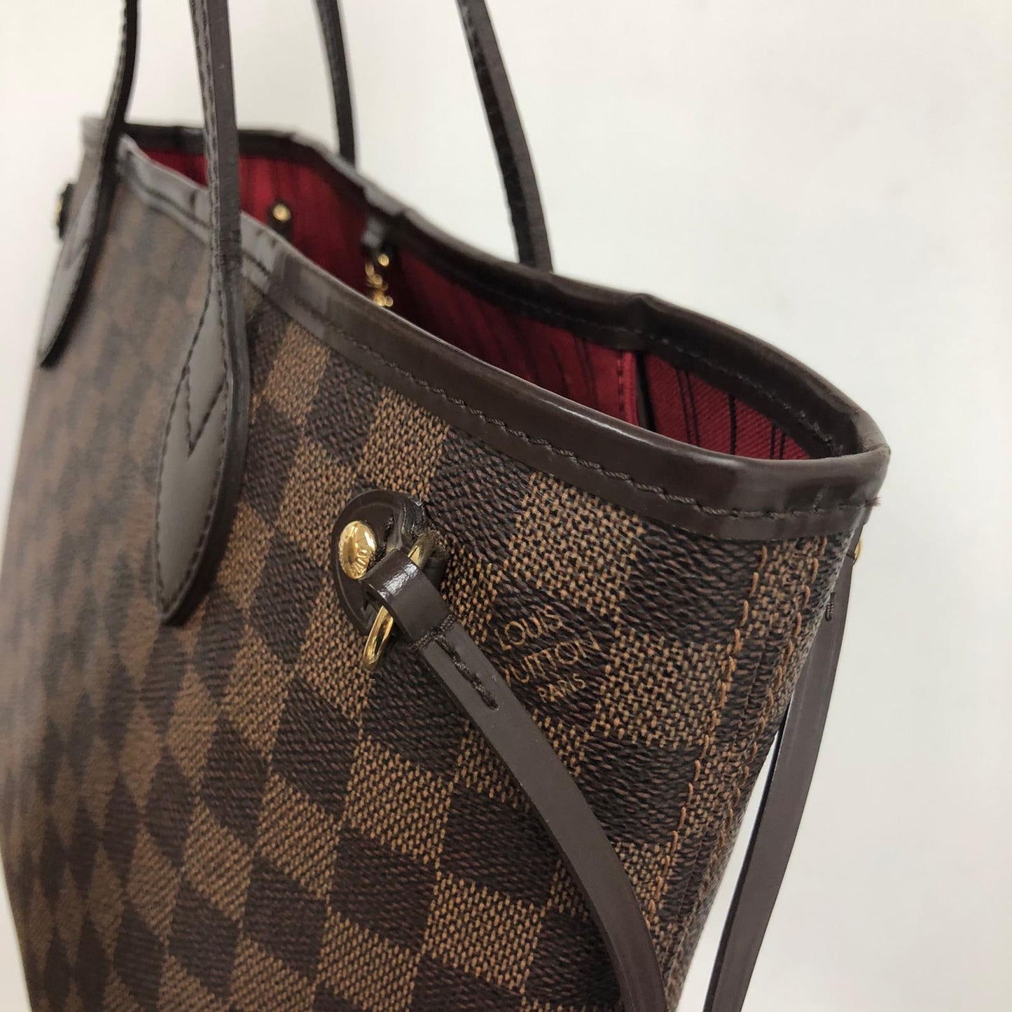 Louis-Vuitton Neverfull PM Damier Ebene Canvas