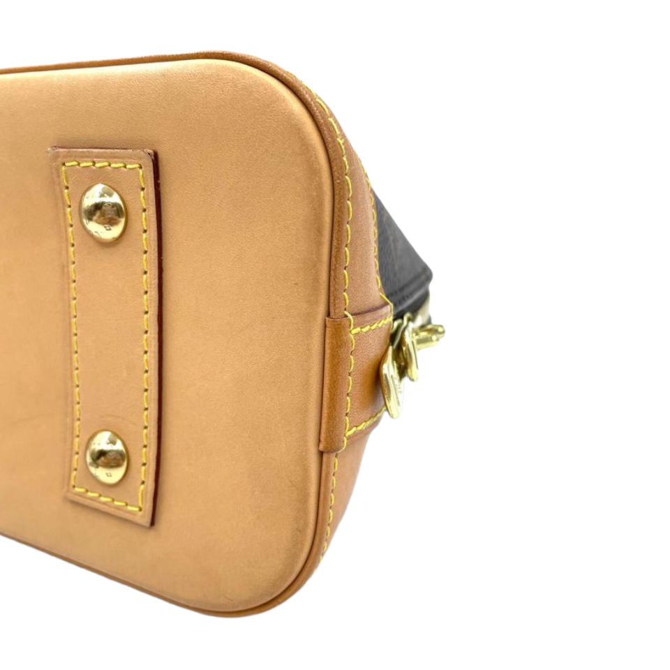 Louis-Vuitton Alma BB Canvas Monogram