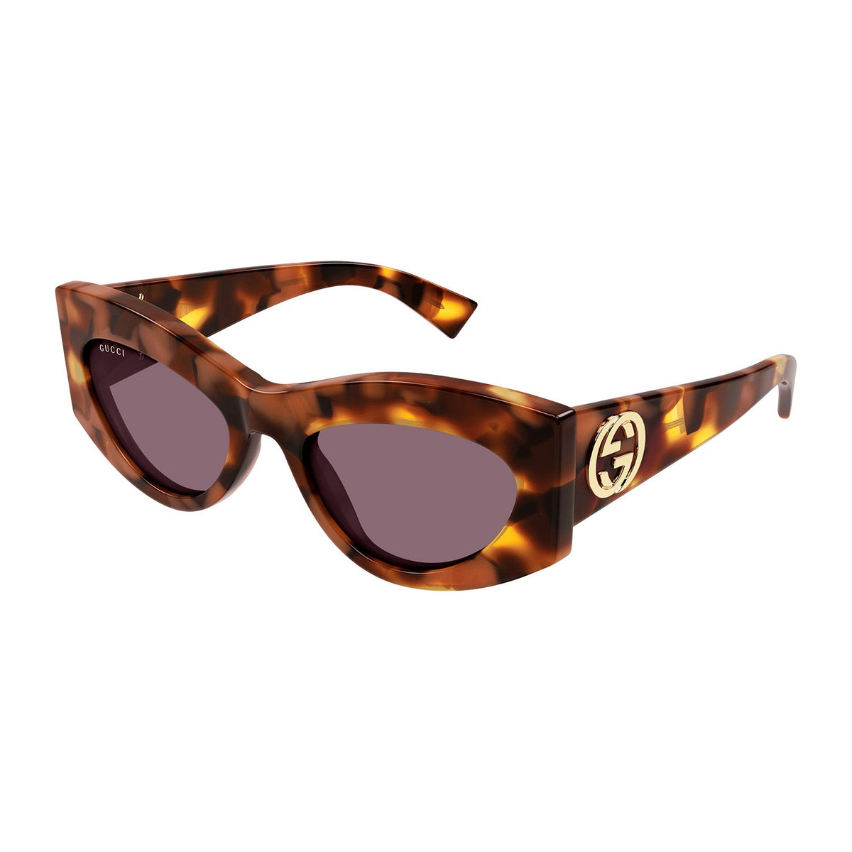 EMBLEM Cool cat-eye Flat GG interlocking logo