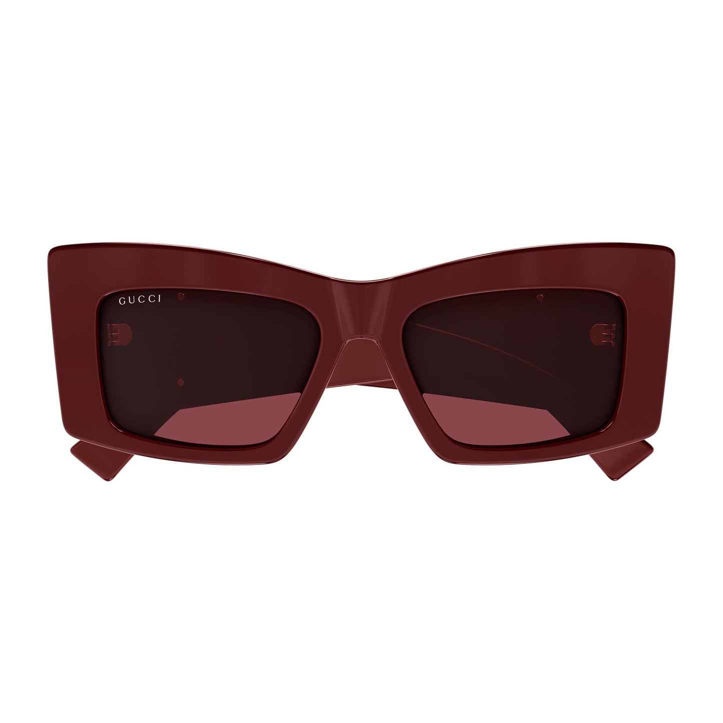 EMBLEM INTERLOCKING LOGO Bold geometric cat-eye FOR WOMEN