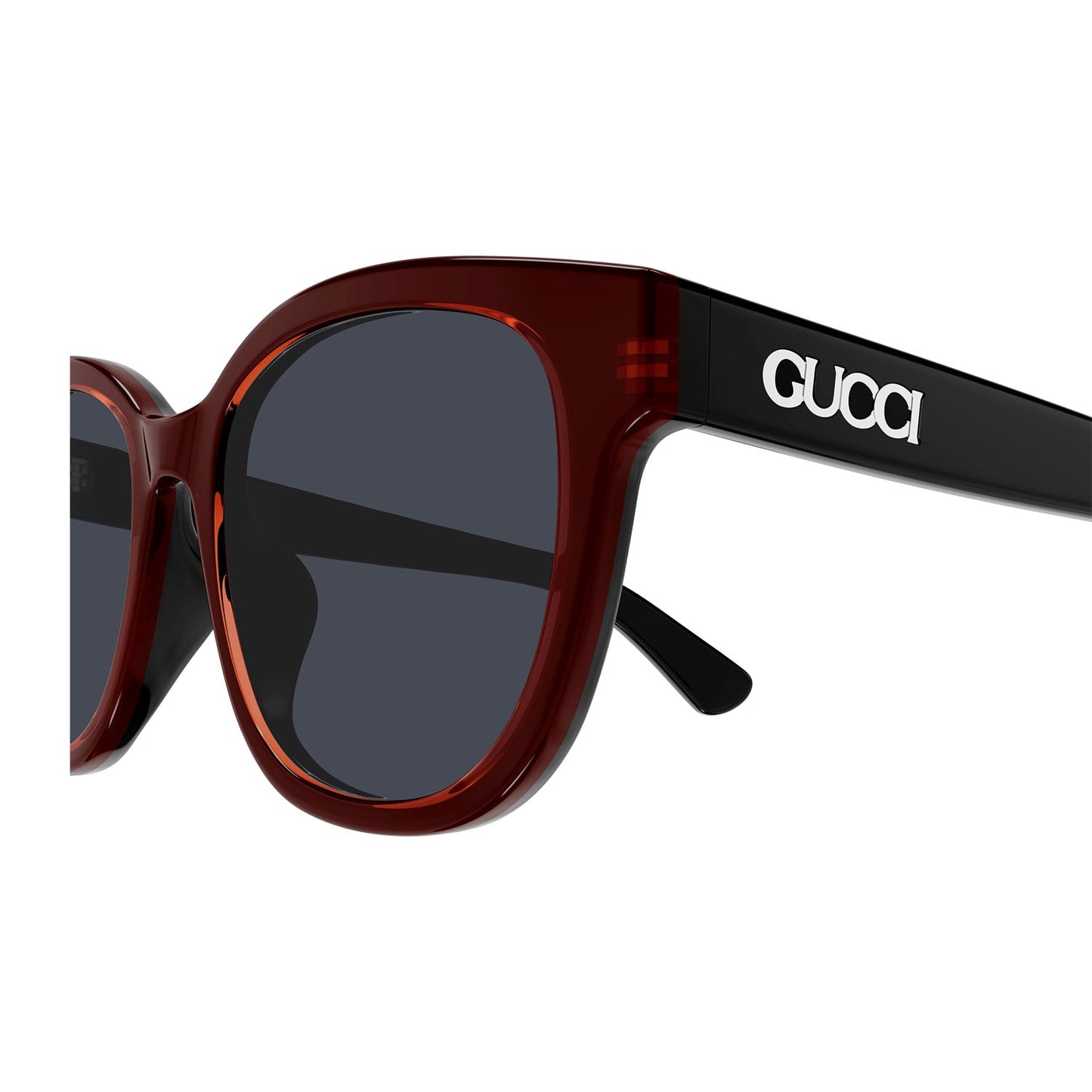 GUCCI LAQUERED NAME OF BRAND MEN SUNGLLASES