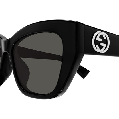 EMBLEM Oversize squared cat-eye Flat GG interlocking logo