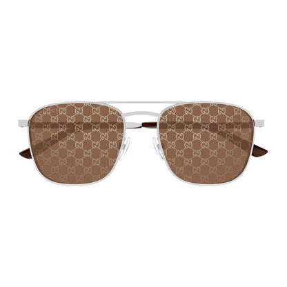 INSTITUTIONAL LOGO Caravan shape. Gucci Guccissima len