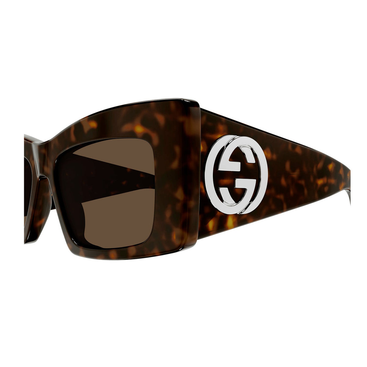 EMBLEM INTERLOCKING LOGO Bold geometric cat-eye FOR WOMEN