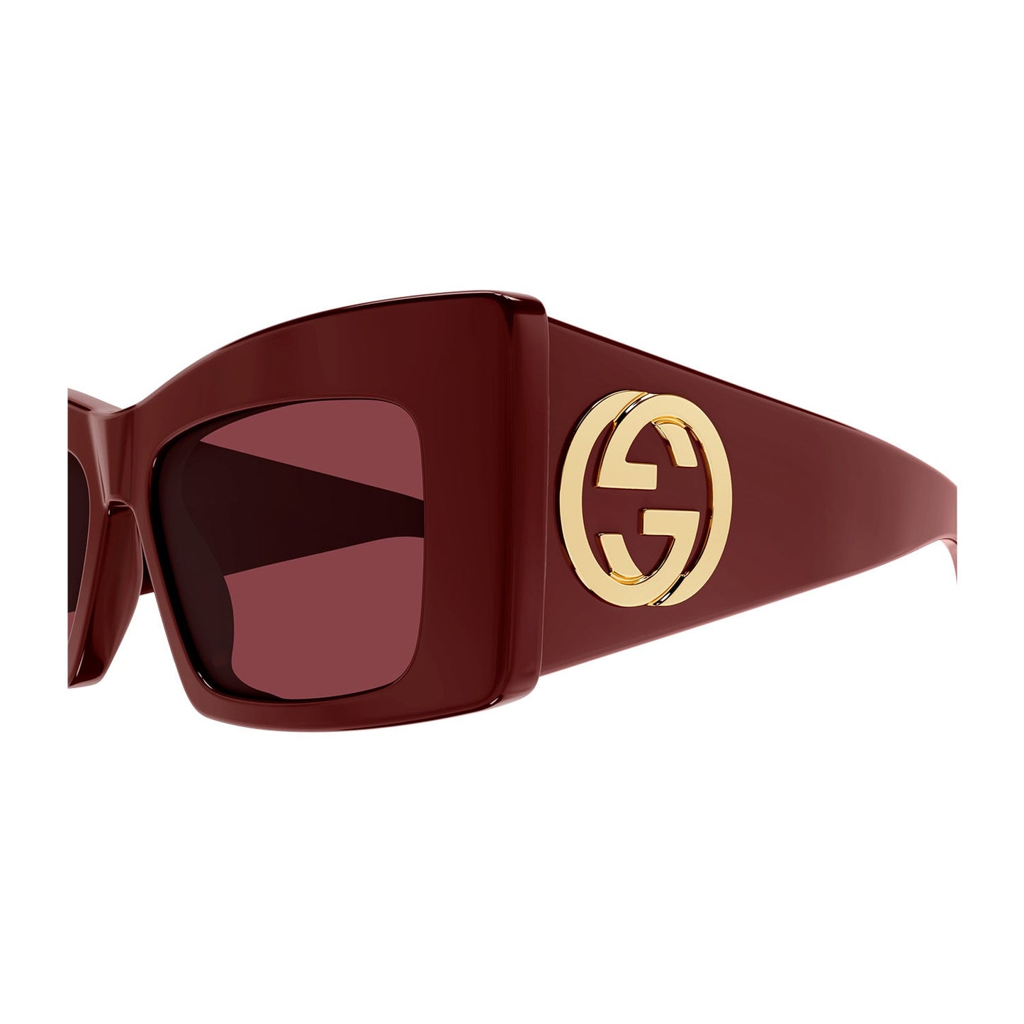 EMBLEM INTERLOCKING LOGO Bold geometric cat-eye FOR WOMEN