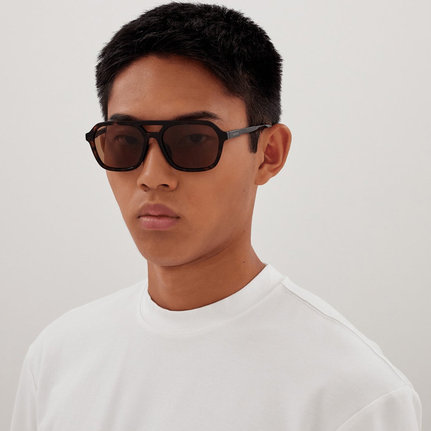 INSTITUTIONAL LOGO Caravan double bridge shape FOR MEN